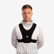 2021 Reflective Adjustable Marathon Chest Running Vest Mobile Phone Holder With Light Pockets For Sport Back Unisex waist bag